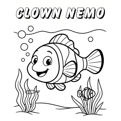 Animals sea coloring - Fun, Friendly Sea Creatures for an Unforgettable Coloring Experience!